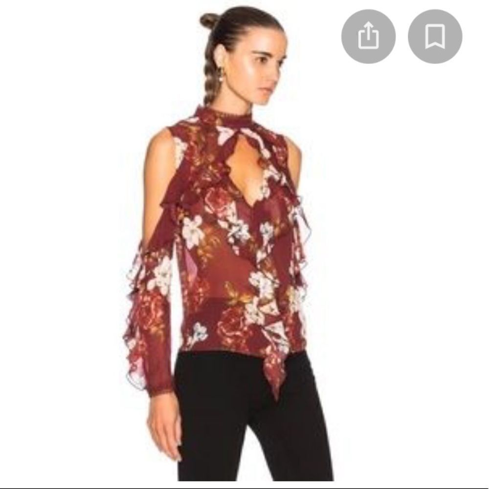 ‎Nicholas Celeste silk blouse.